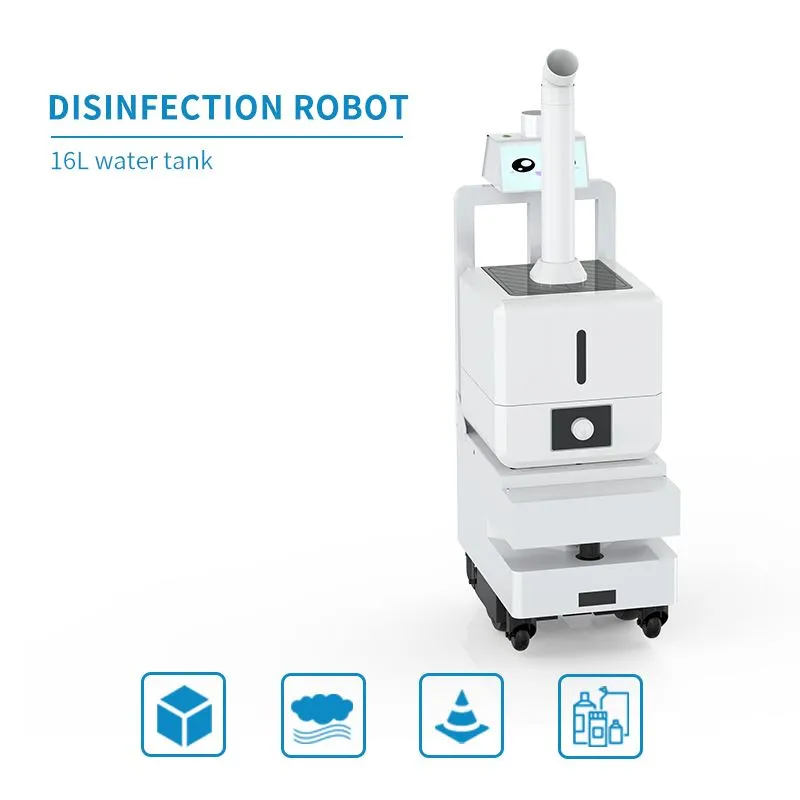 글로벌 전염병 반등, 글로벌 방역 활동에 적극 나선 리만 로봇