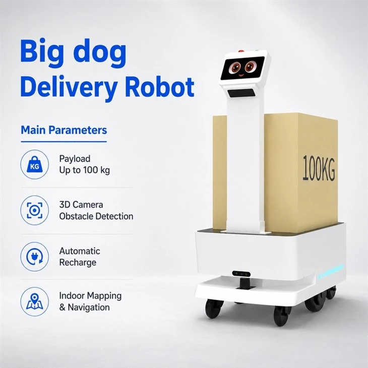 Factory Warehouse Intelligent Carrying Robot Support Secondary Development AGV Robot Chassis AMR Workshop Delivery Robot best