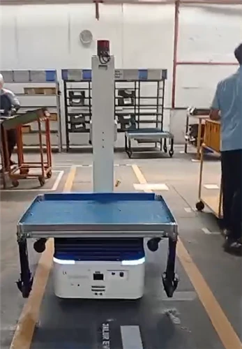 인도네시아 공장에 배치된 Reeman Fly Boat MAX: 300kg AMR이 더욱 스마트한 자동화로 자재 배송을 혁신